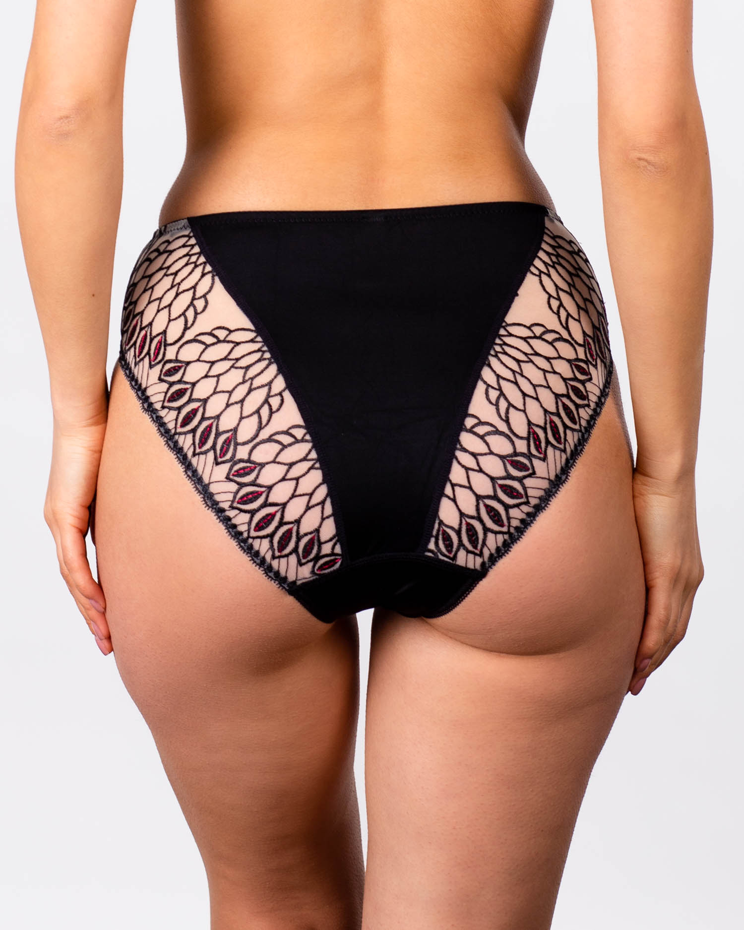 Жіночі труси мікрофібра Lanny mode 51159 чорні k3757-7